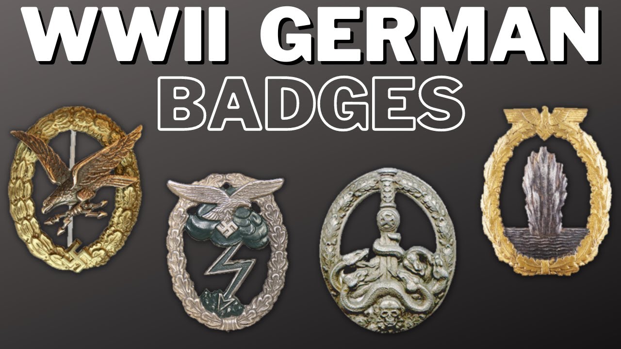 WWII - German Badges Explained