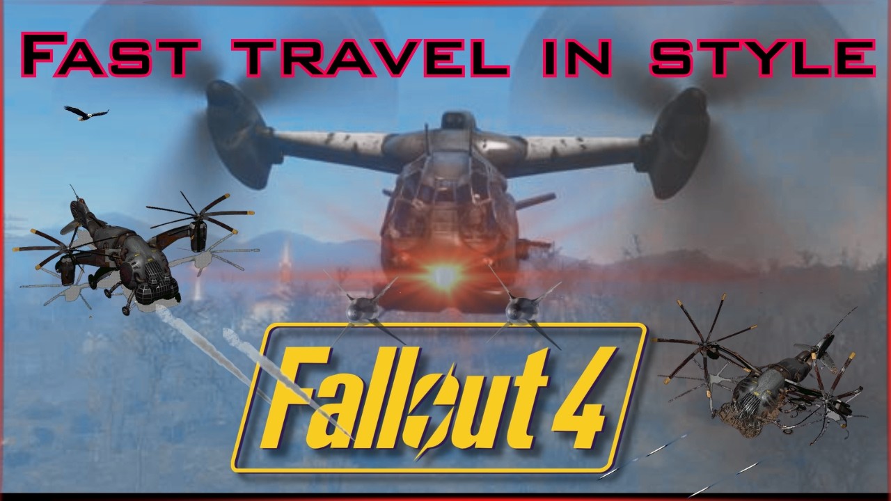 Fallout 4  Don't fast travel - Military recon-airstrike