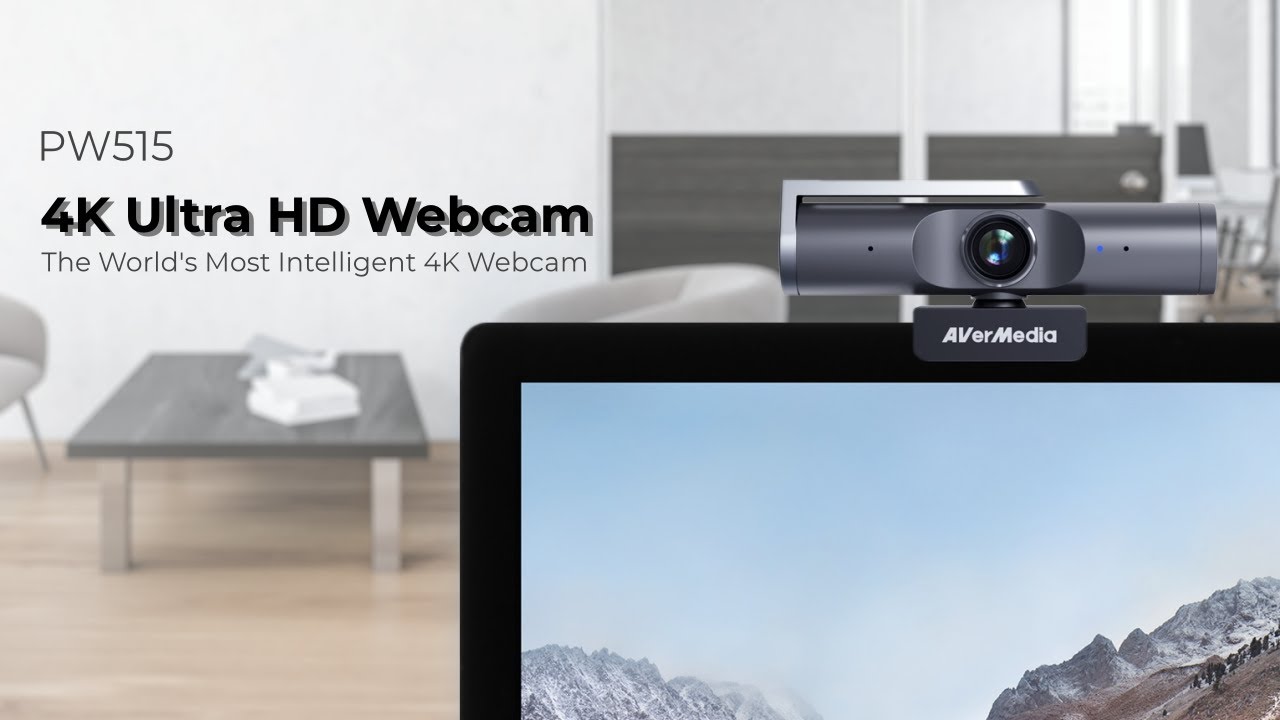 Веб-камера AVerMedia 4K Ultra HD PW515 - Трейлер видео