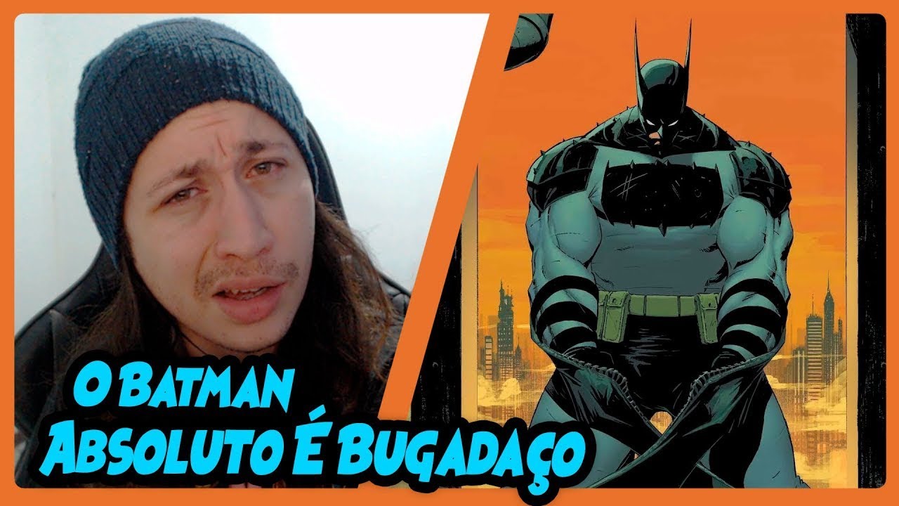 o UNIVERSO onde o BATMAN &eacute; POBRE e os VIL&Otilde;ES s&atilde;o BIZARROS - BATMAN ABSOLUTO | REACT DO MORENO