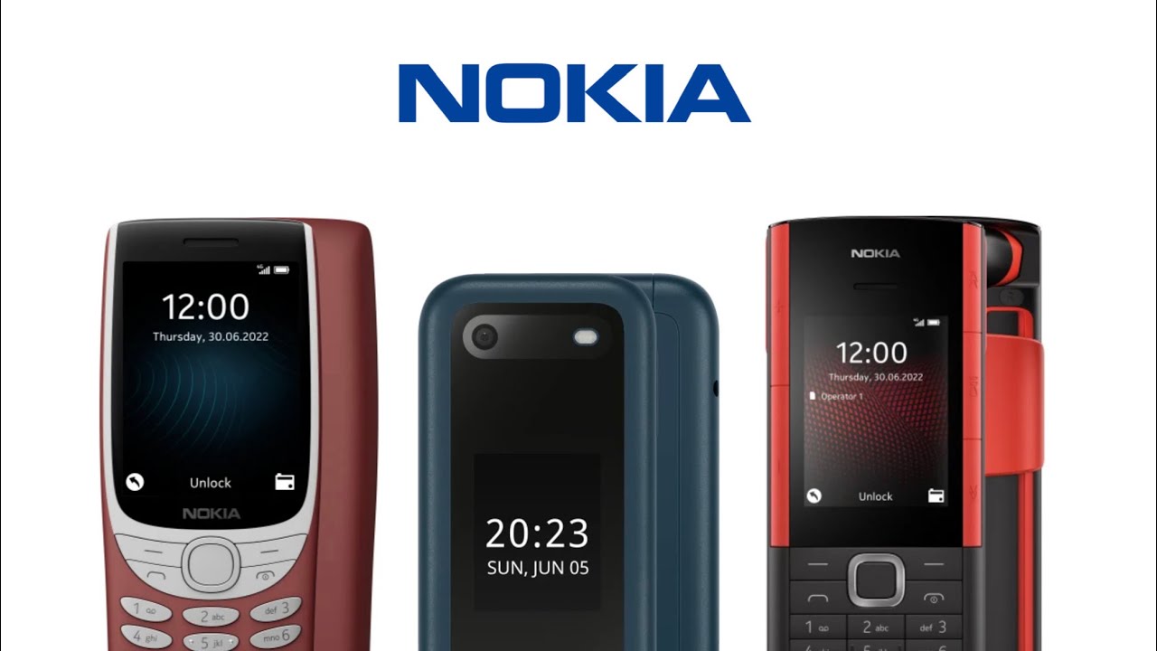 New Nokia Feature phones 2022: Nokia 2660, Nokia 8210, Nokia 5710