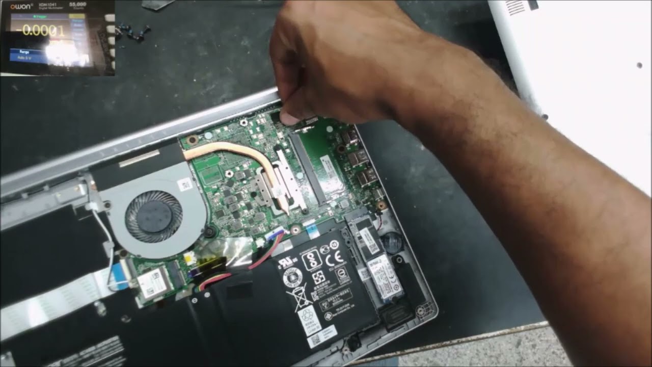 Acer aspire A515-54 laptop turns on but no display could be easy fix