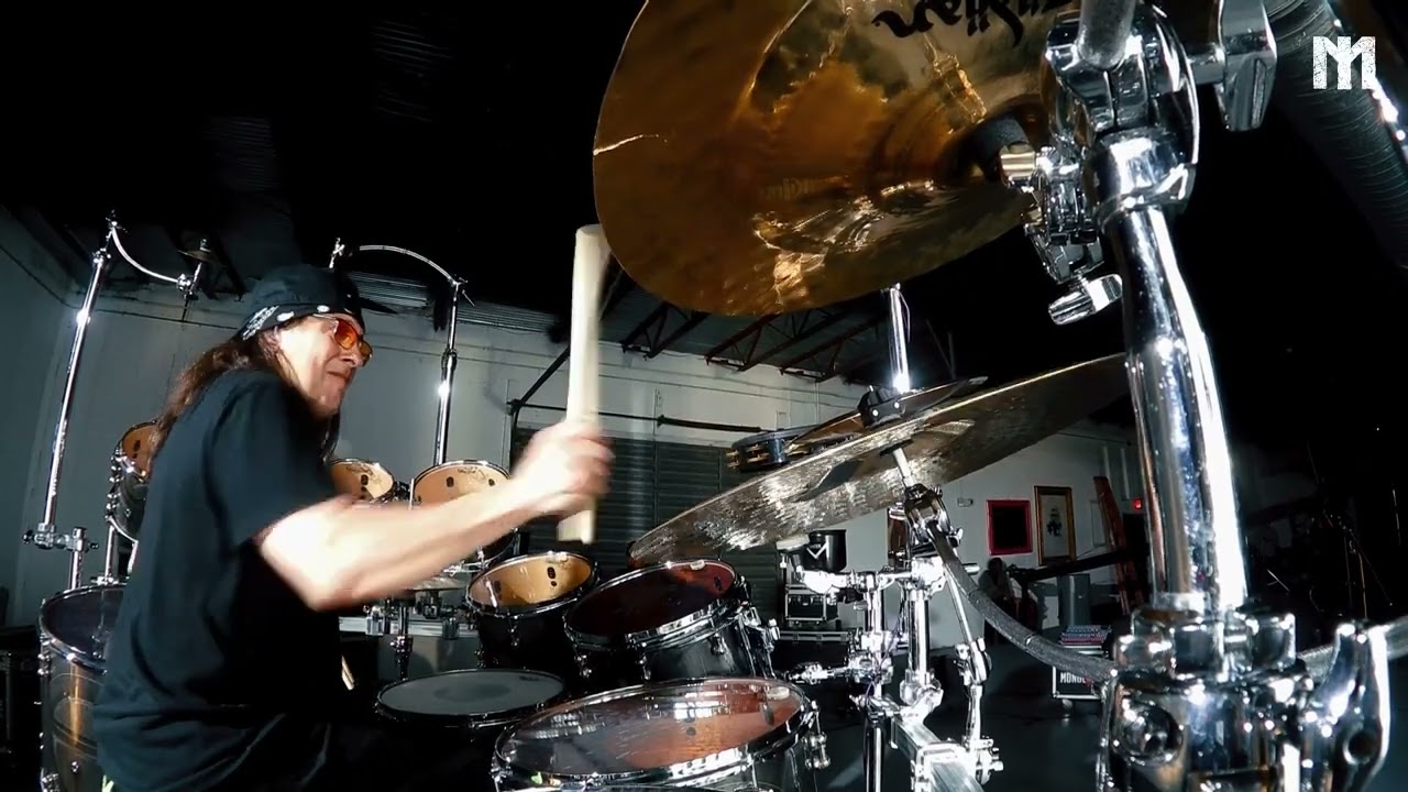 Monolith - Mike Mangini&rsquo;s drum cam for &lsquo;Gooru&rsquo;