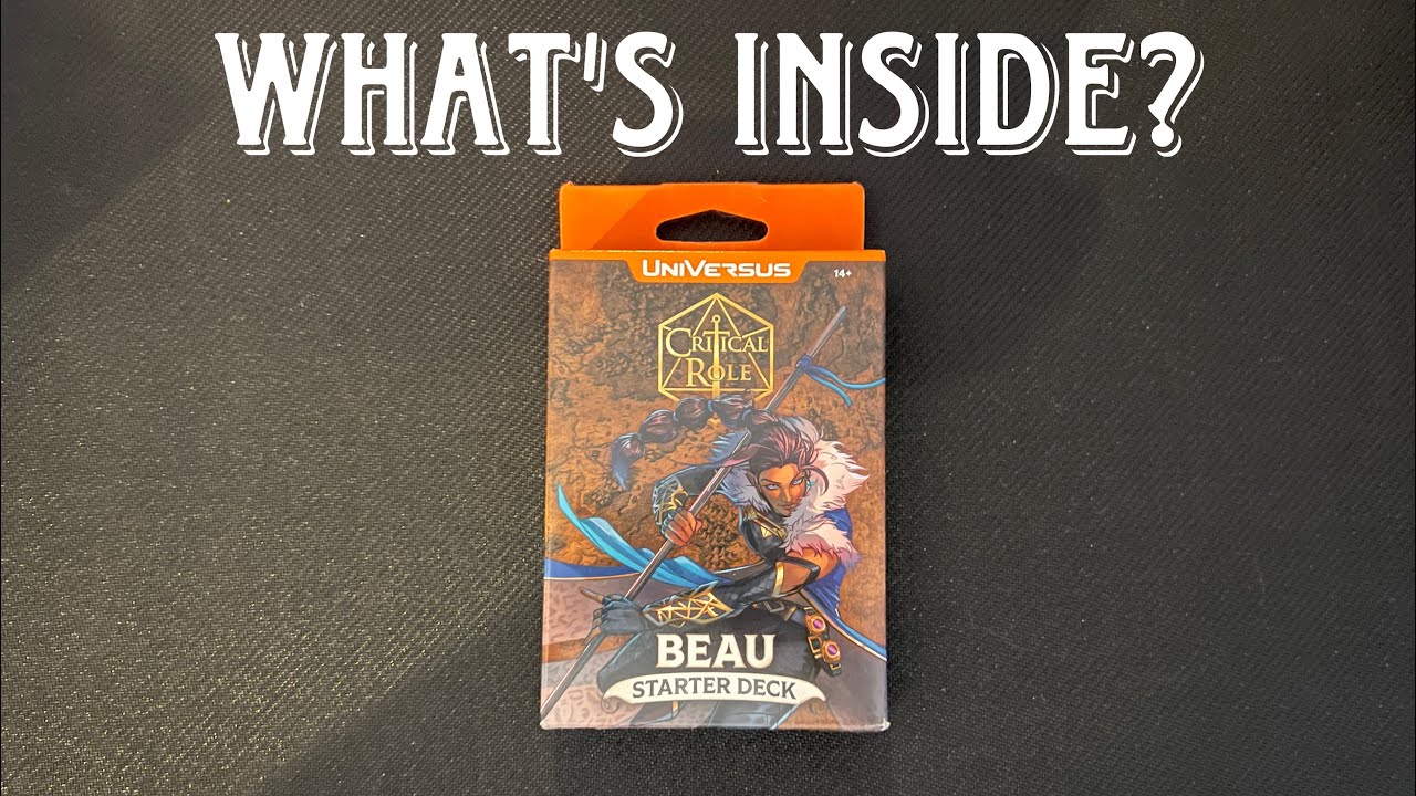 Universus - Critical Role Beau Starter Deck Unboxing And Review