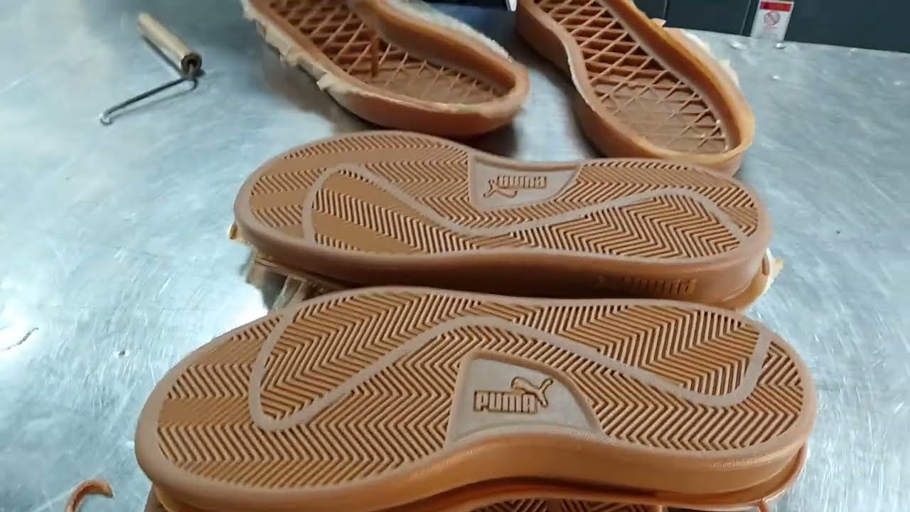 Rubber Sole Injection Molding Machine in Action | TASU x Cambodia Client
