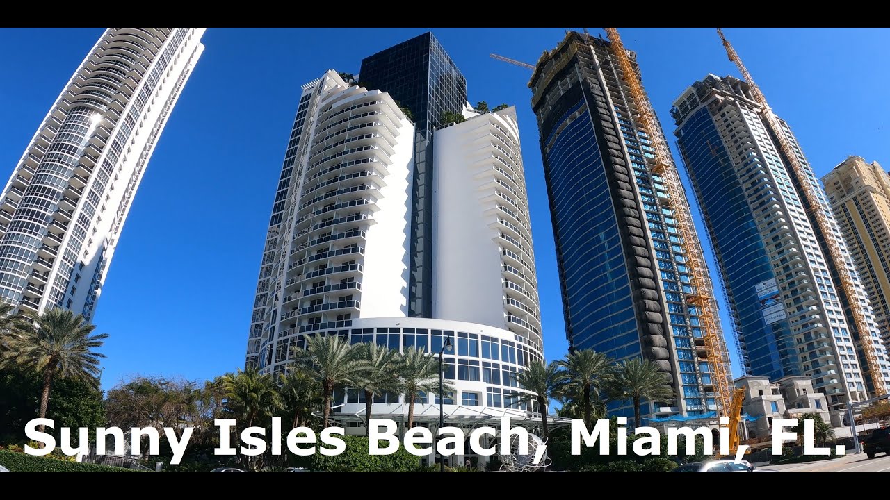 Sunny Isles Beach | Clean & relaxing beaches for a romantic getaway | Walking Views, Miami FL.