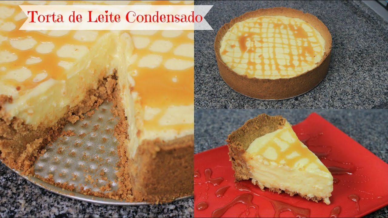 TORTA DE LEITE CONDENSADO! - Sisters Lellis