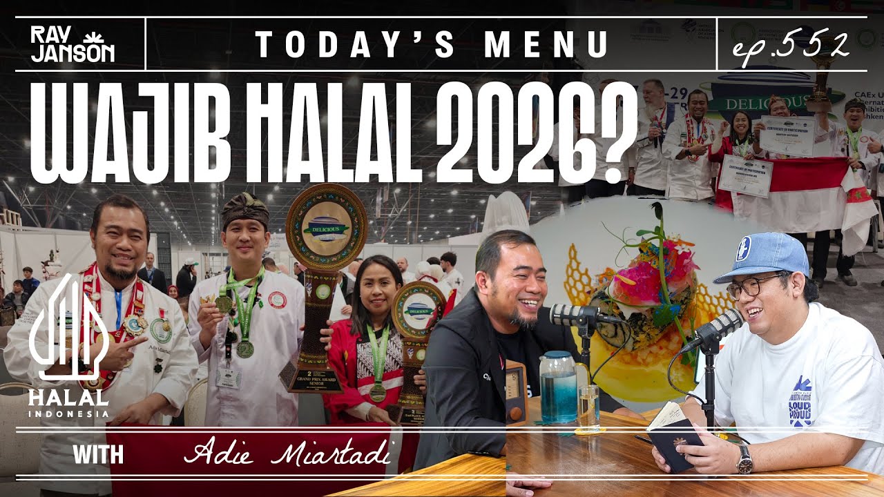 #552 'INDONESIA WAJIB SERTIFIKASI HALAL 2026!' WITH ARDIE MIARTADI | RAY JANSON RADIO