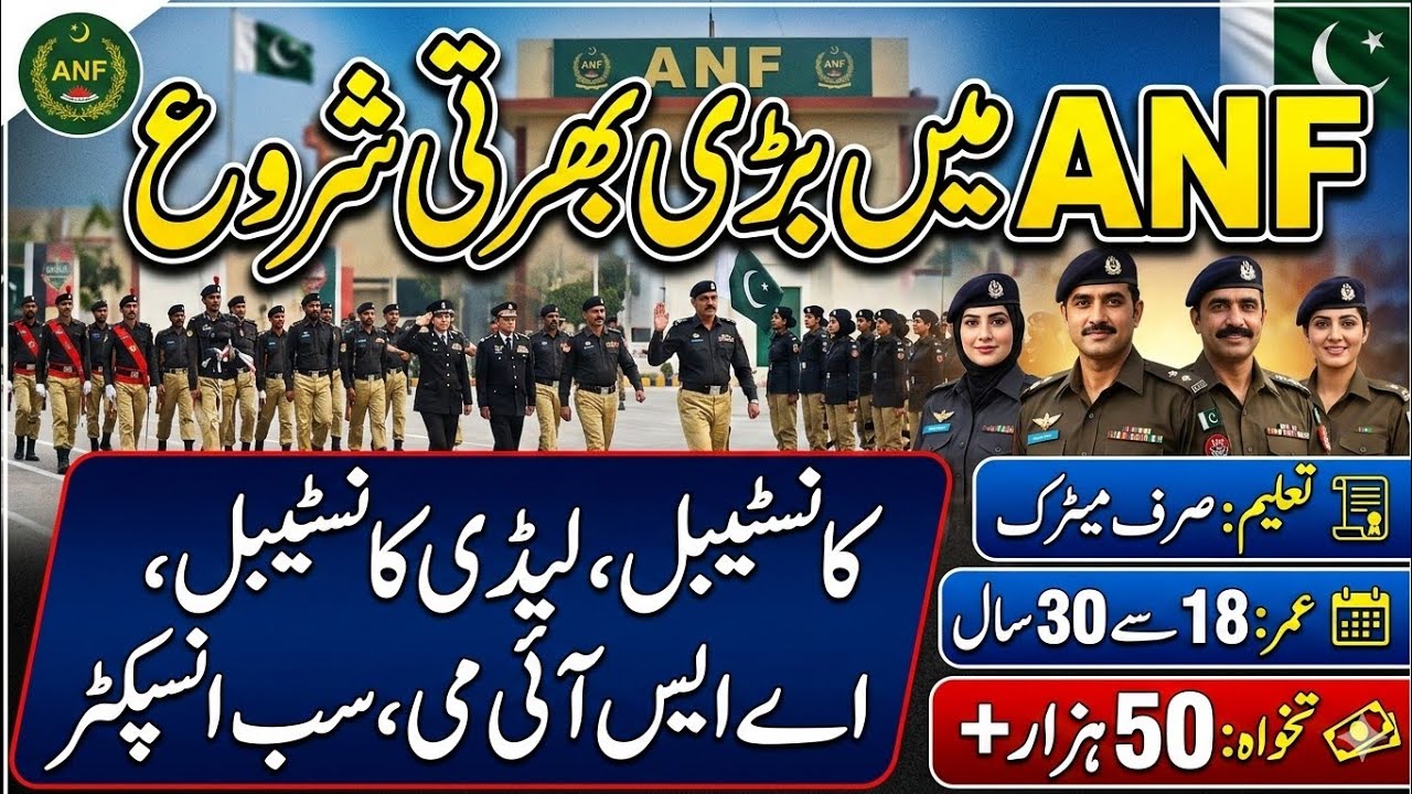 How to Join ANF 2026   Anti Narcotics Force Constable, ASI & Sub Inspector   Full Eligibility Guide