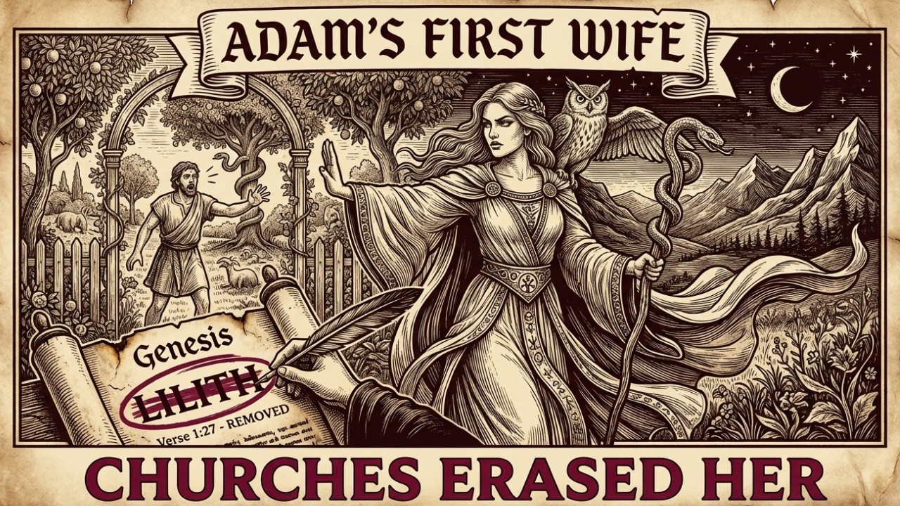 Why Churches Removed Lilith From Genesis — Adam's First Wife Refused To Submit