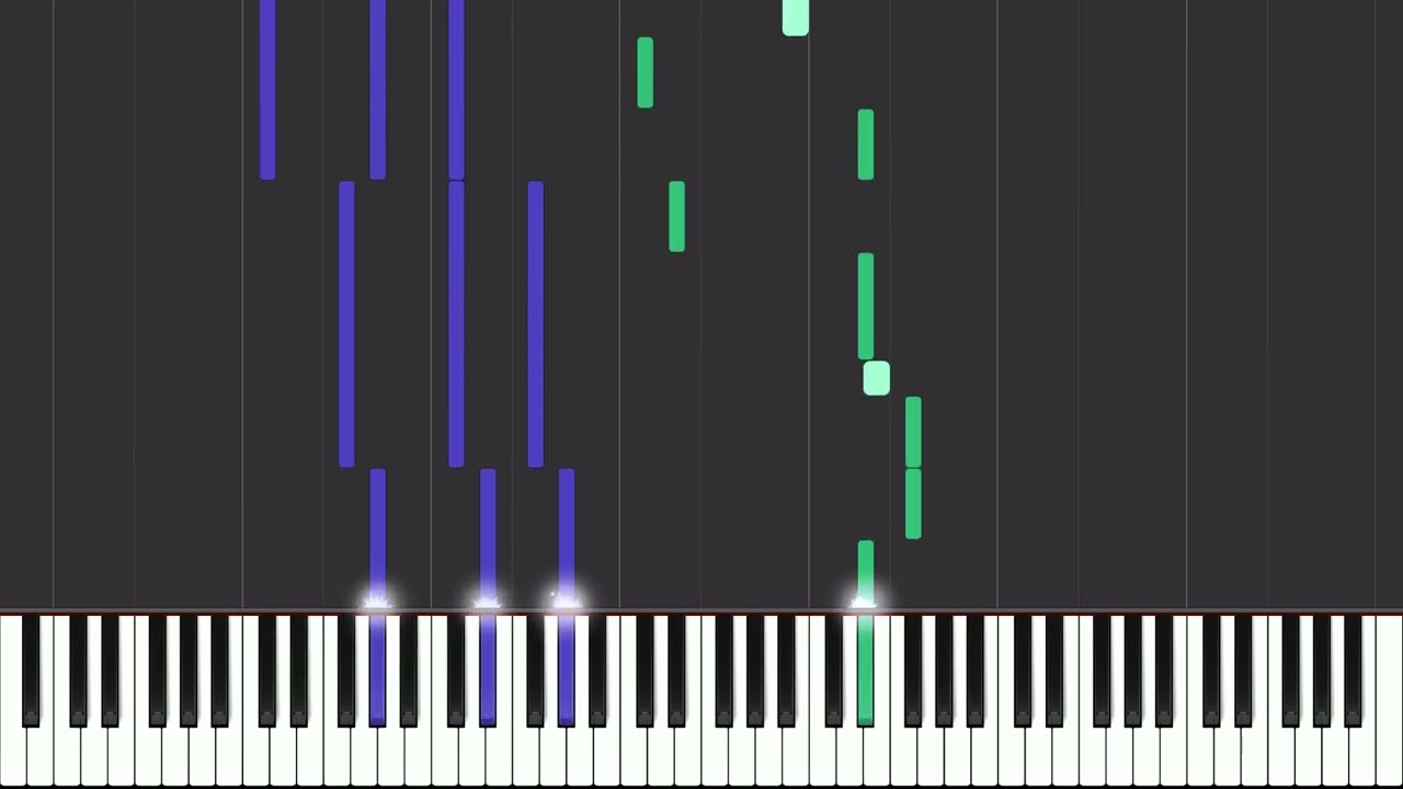 Wolves - Kanye West - Piano Tutorial + MIDI