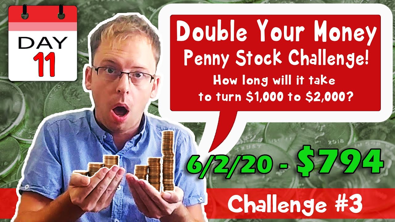 Best Penny Stocks to Buy Now📈 Day 11 -  Double Your Money Penny Challenge 💸 | | Current $794💰