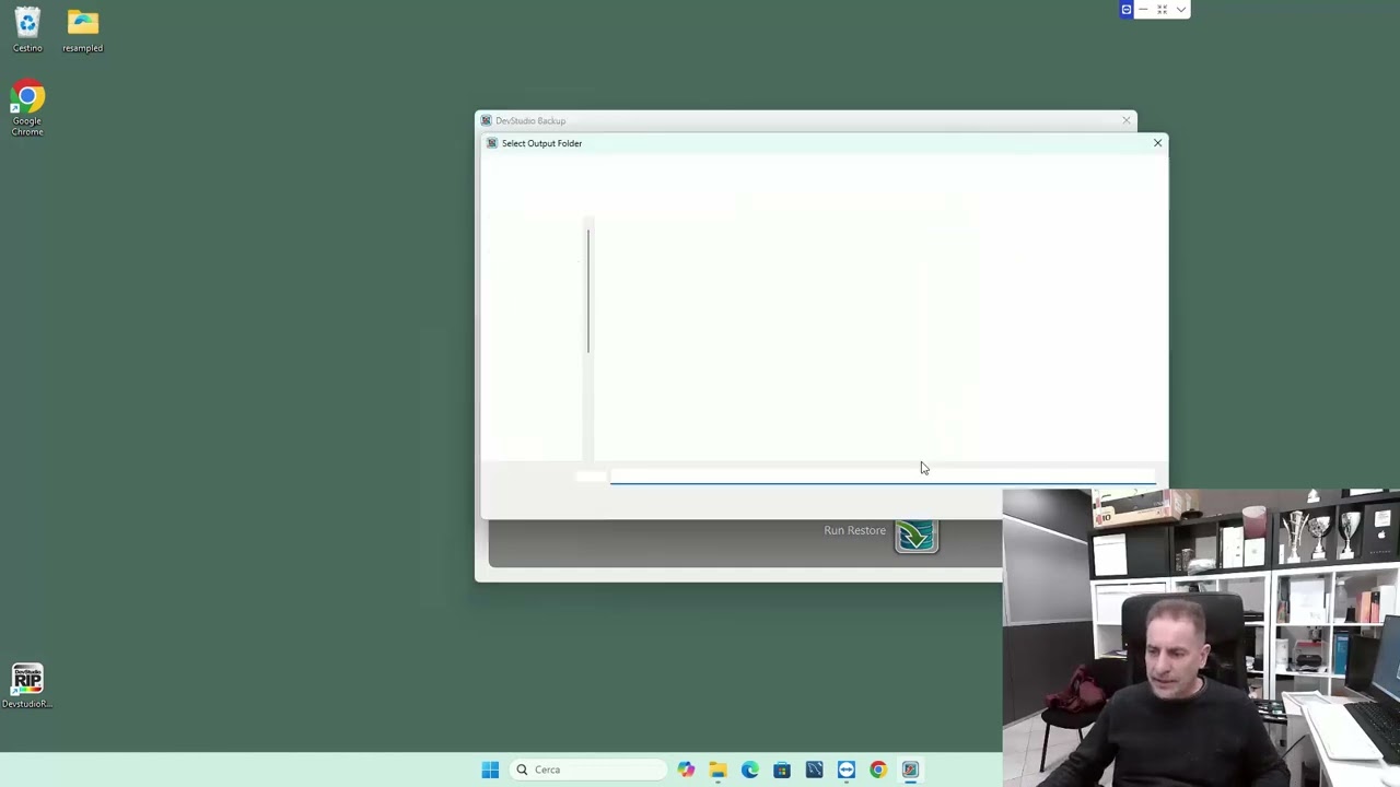 Backup/Restore DevStudioRip