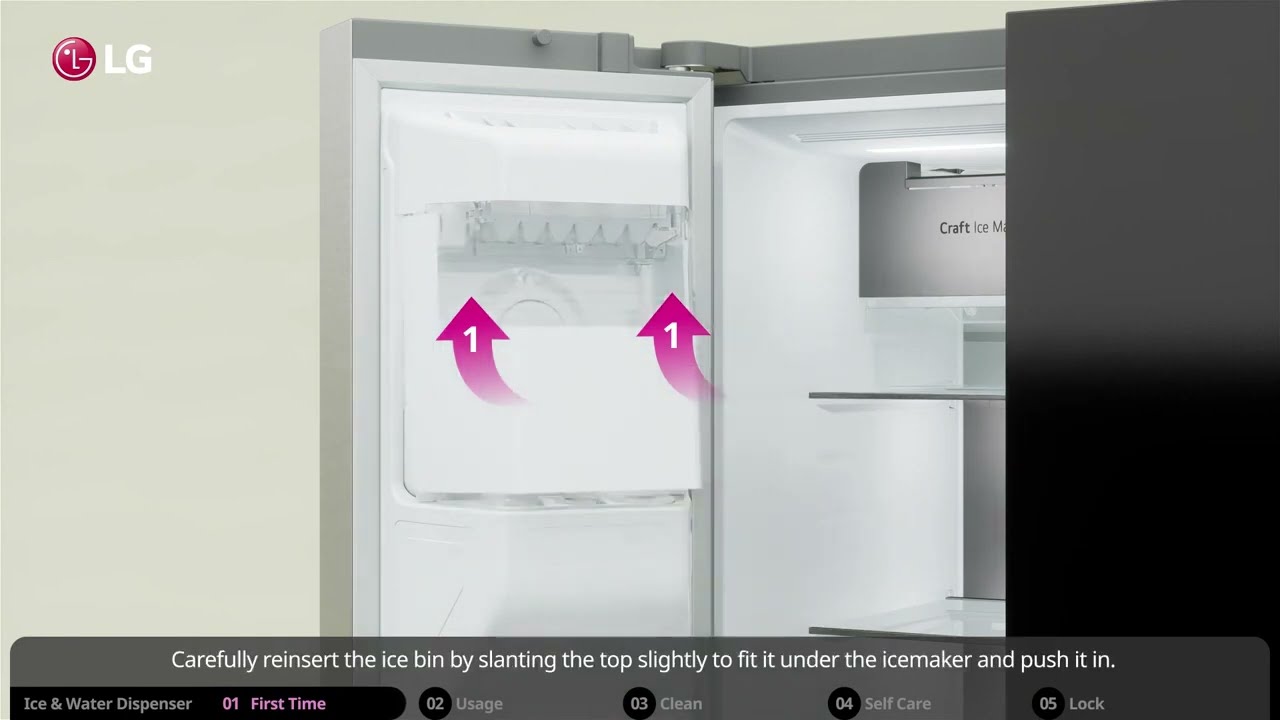 LG Refrigerator : How to Use the Ice and Water Dispenser | LG