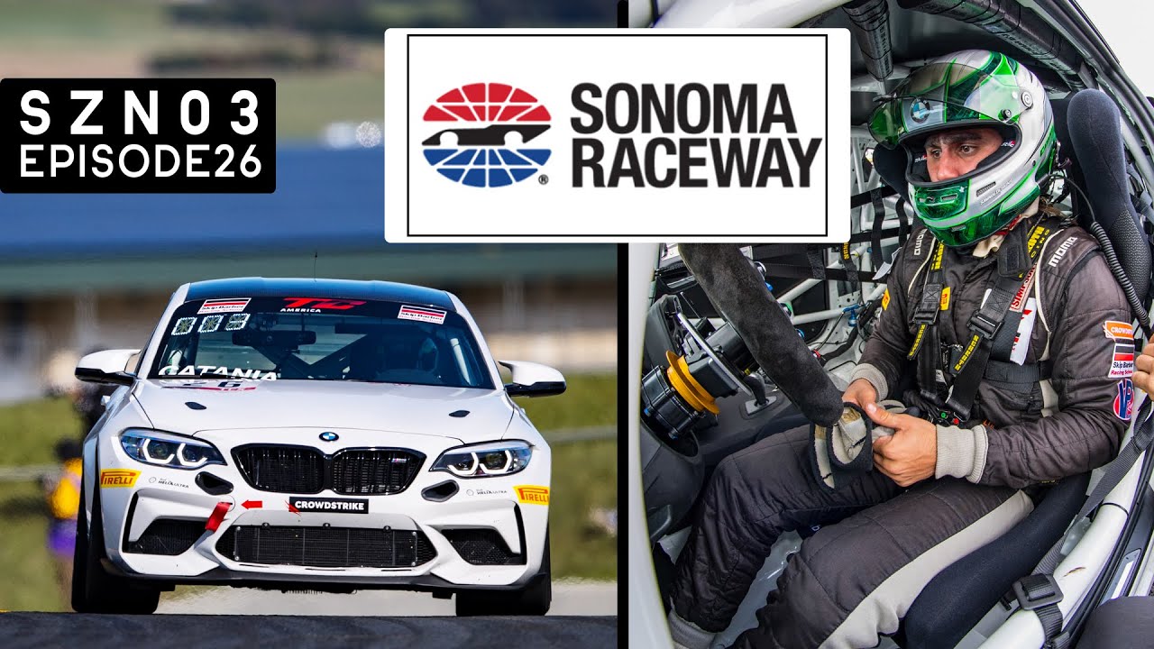 a breakdown of a LAP around SONOMA RACEWAY || BMW M2CS