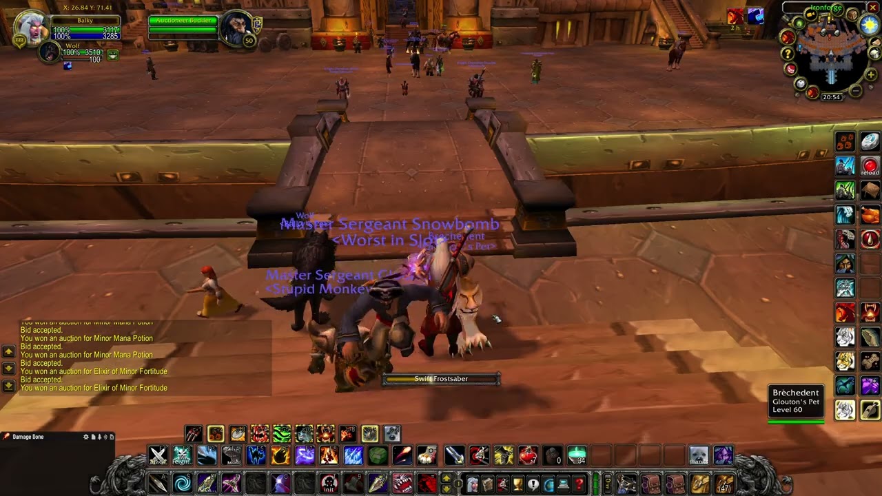 Ineptitude + Chemicals = Fun (WOW classic quest)