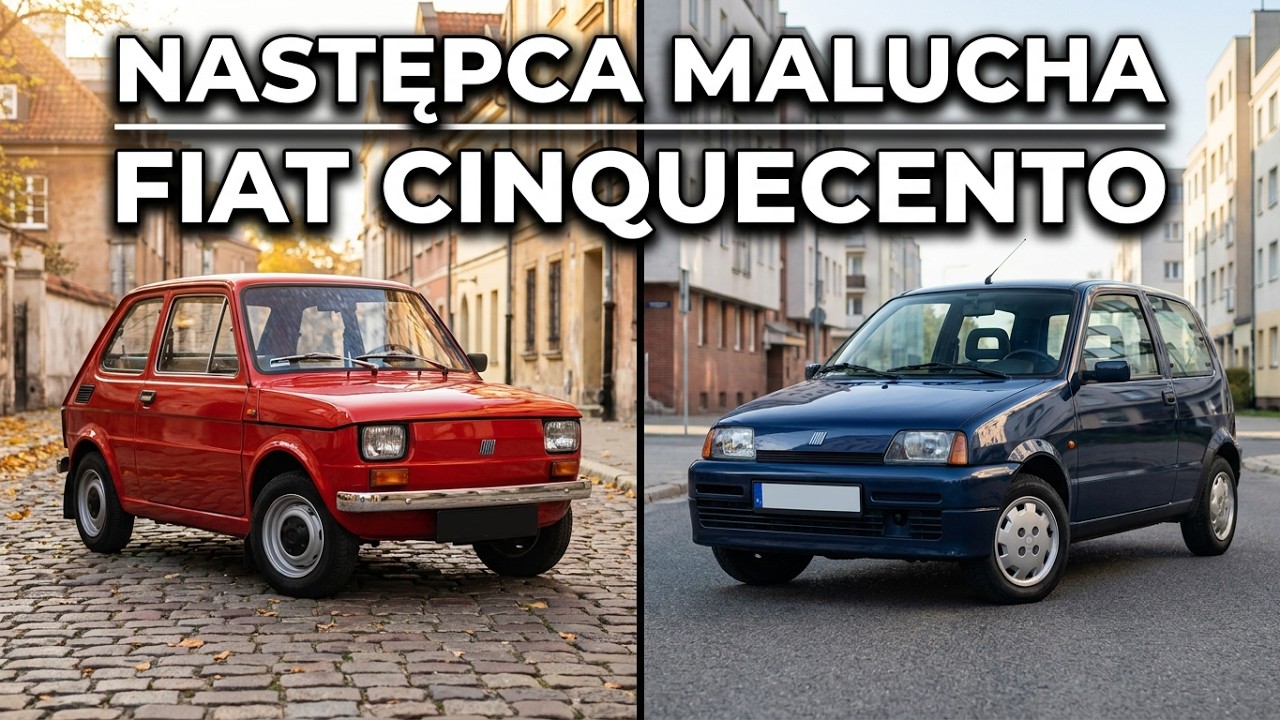 AUTA KT&Oacute;RE NAPĘDZAŁY POLSKE - FIAT CINQUECENTO