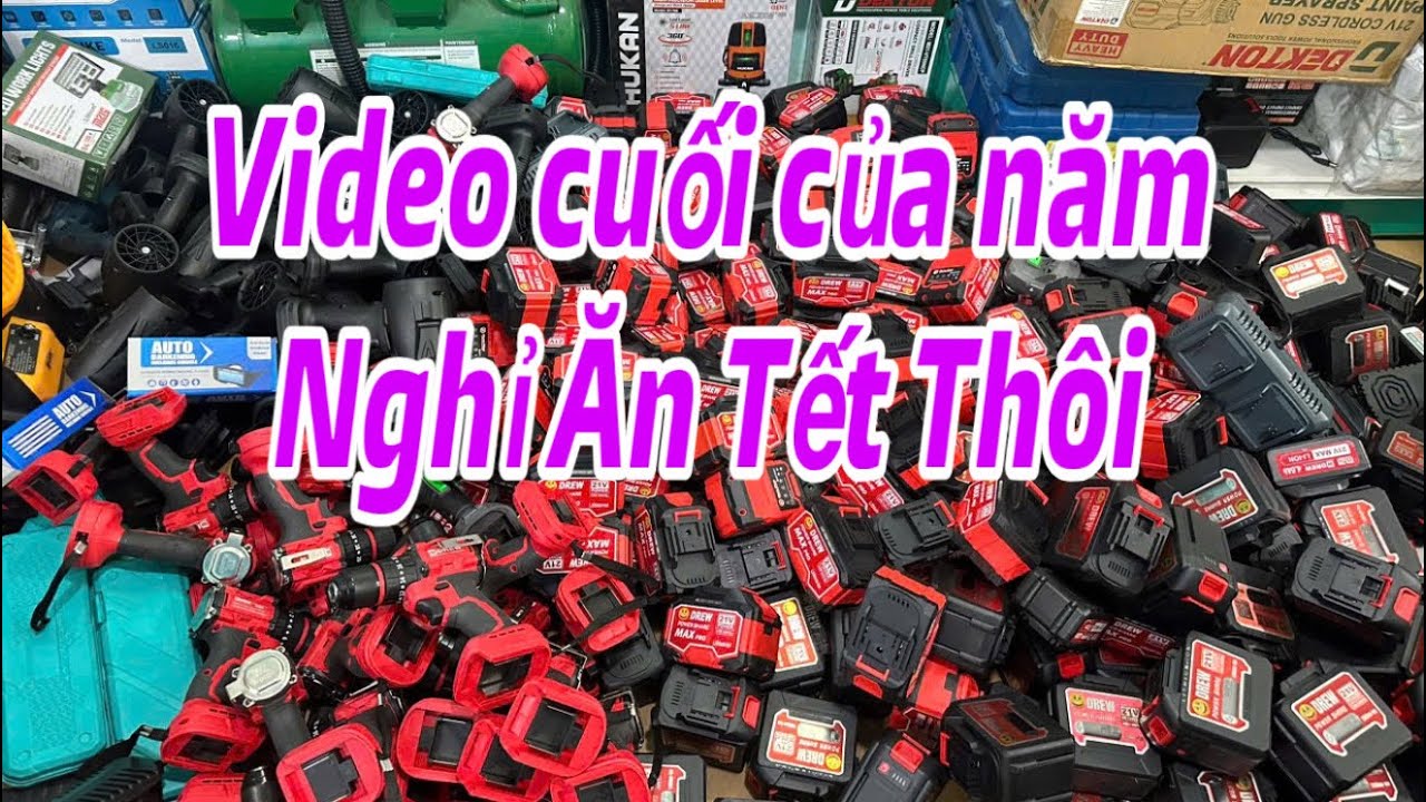 VIDEO CUỐI NĂM BÁN NGHĨ TẾT THÔI BÁN XÃ BỎ THÔI NÀO 