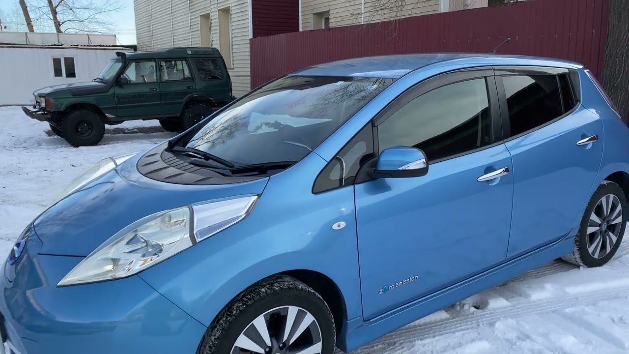 NISSAN LEAF AZE0. Что такое электричка по низу рынка?