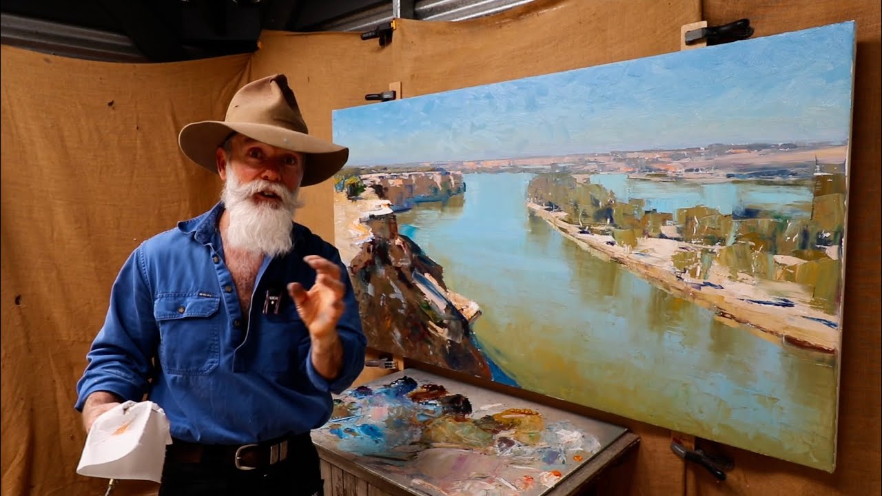 CHOoK HOuSe Studio-  How to Paint Light and Atmospheric Distance 🎨