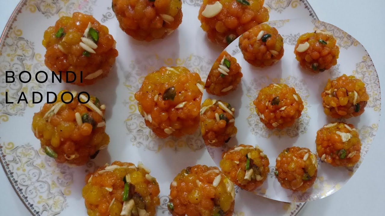 Boondi Ladoo बूंदी के लड्डू बनाने की विधि । Boondi ladoo recipe video