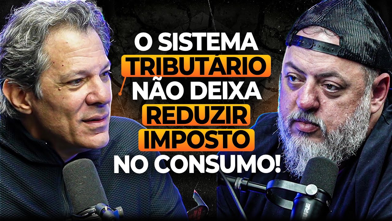 D&Aacute; PRA REDUZIR IMPOSTO SOBRE CONSUMO? | FERNANDO HADDAD