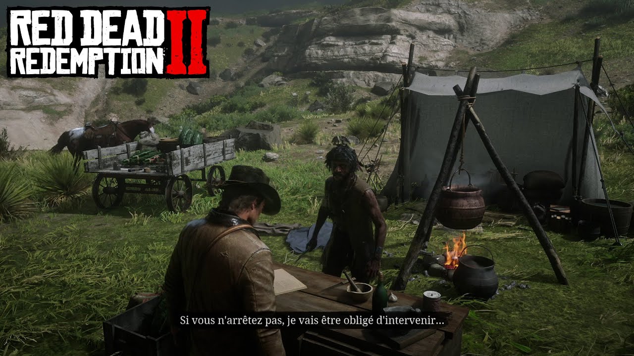 RDR2 - Arthur provoque William - Dialogue caché
