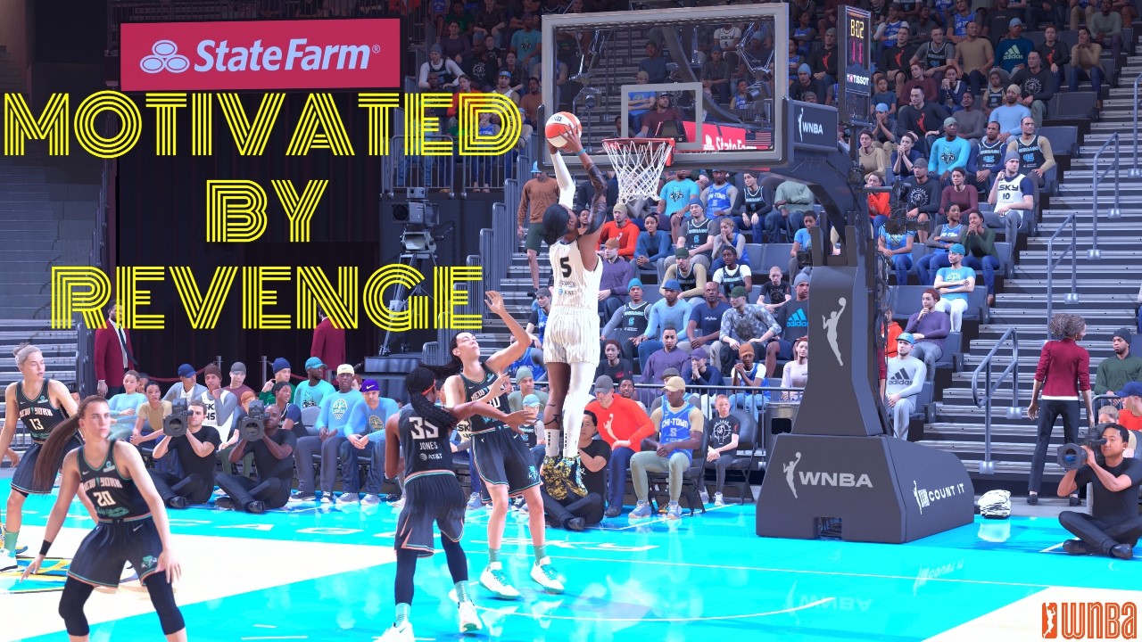 The Rise Of Gabby Jefferson Season 4 New York Liberty Vs Chicago Sky: WORKING ON MY 5TH POTW AWARD!
