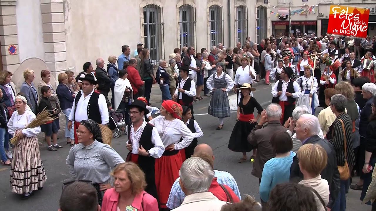 Fête de la vigne (Défilé Folklorique) à Dijon
