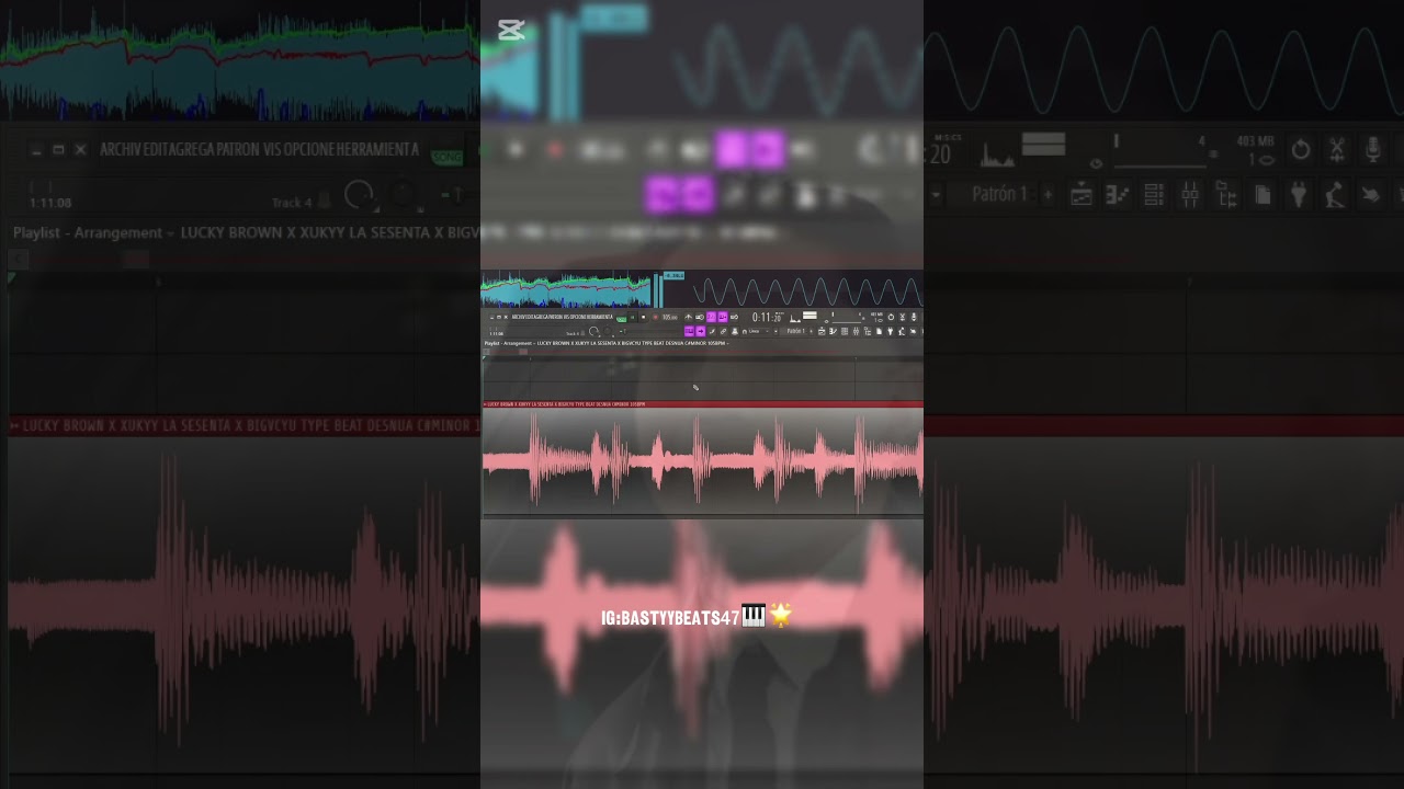 BEAT ESTILO LUCKY BROWN x XUKYYLASESENTA x BIGCVYU😮‍💨🎹 