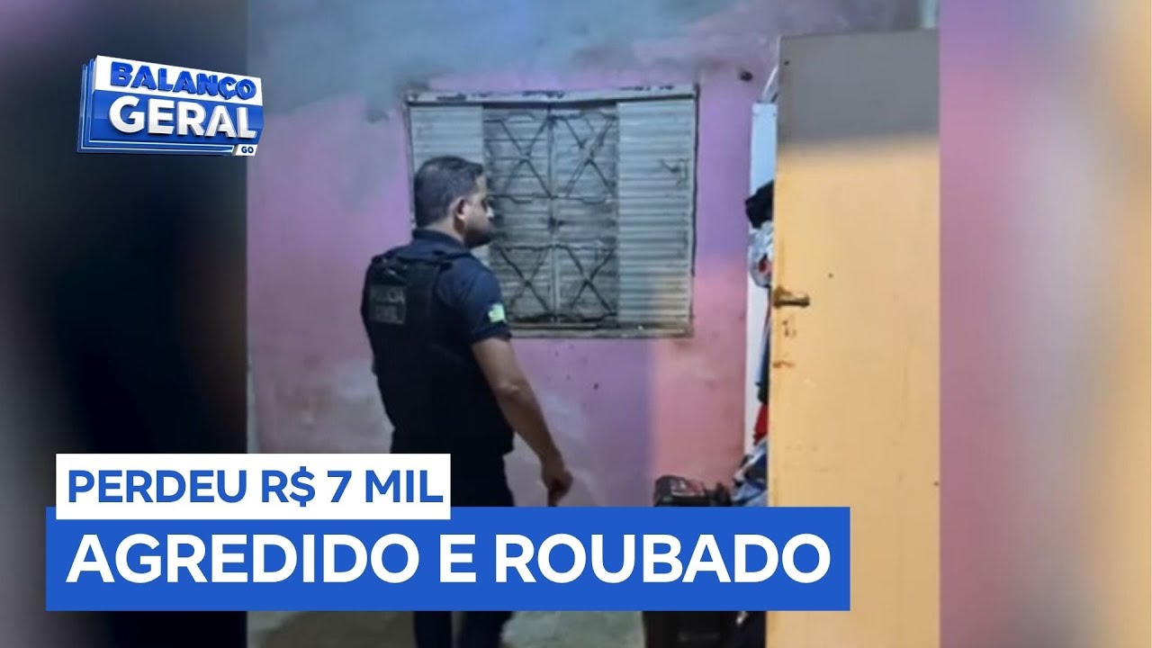 Homem sai para beber após discussão com a esposa e é roubado