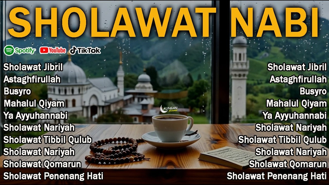 SHOLAWAT JIBRIL PEMBUKA PINTU REZEKI, Astaghfirullah, SHOLAWAT NABI MERDU TERBARU 2026