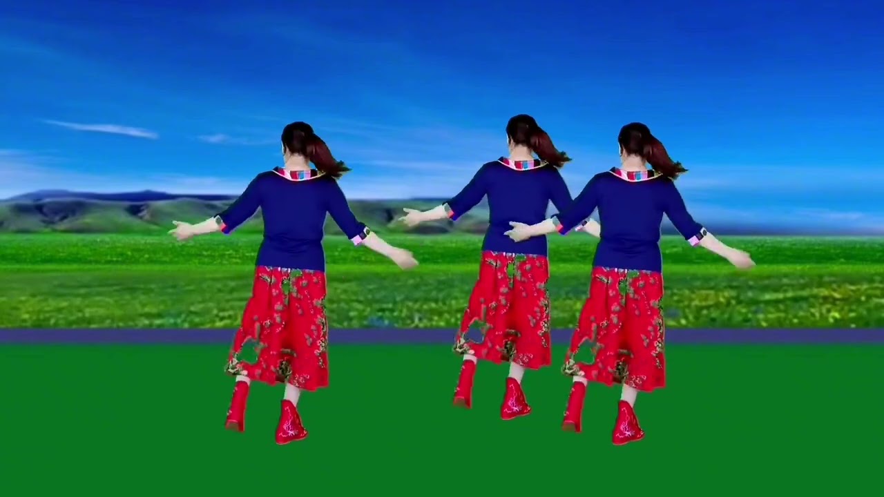 纯音乐DJ广场舞《拉萨夜雨》魔性的旋律，越听越好听，背面演示