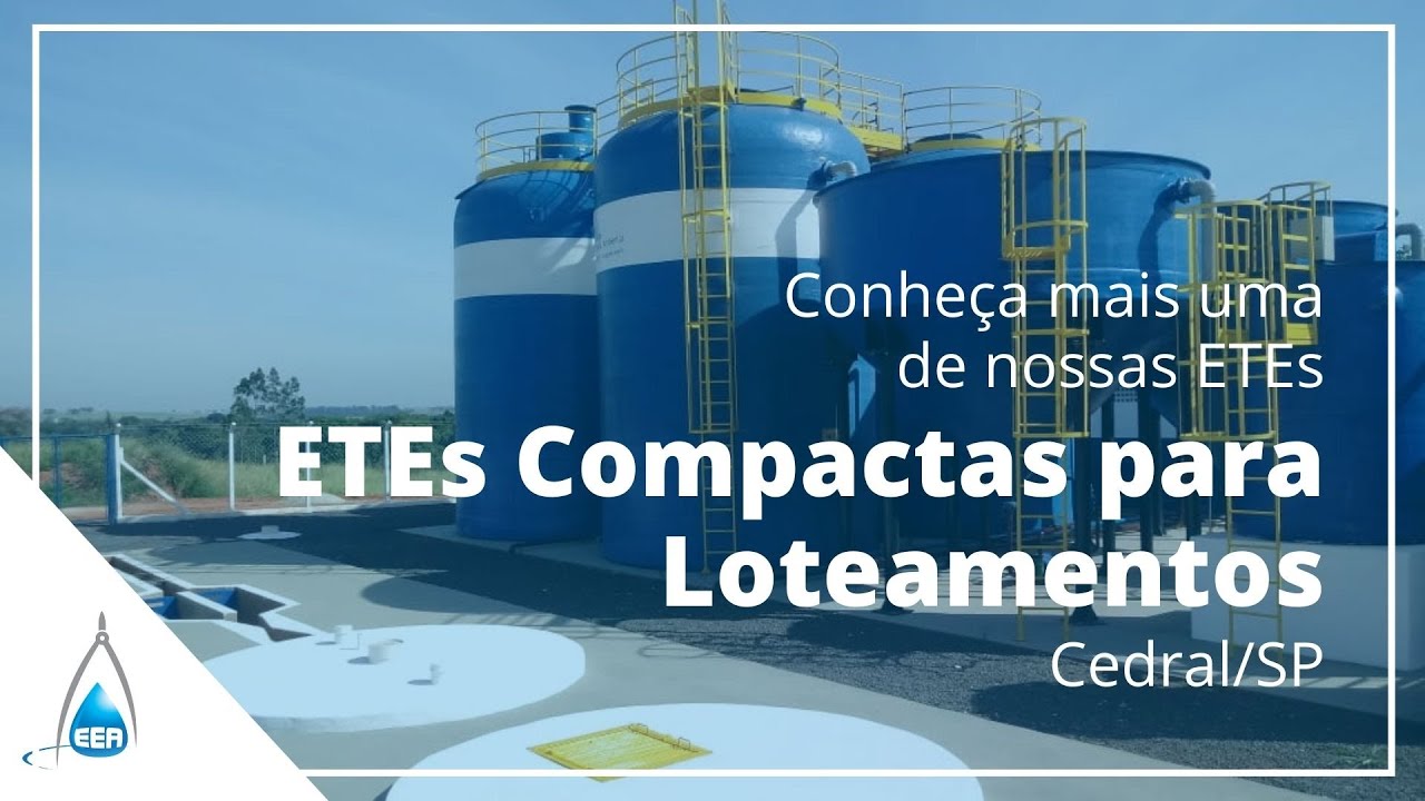 Conheça mais uma de nossas ETEs Compactas - Tratamento de Esgoto para Loteamentos