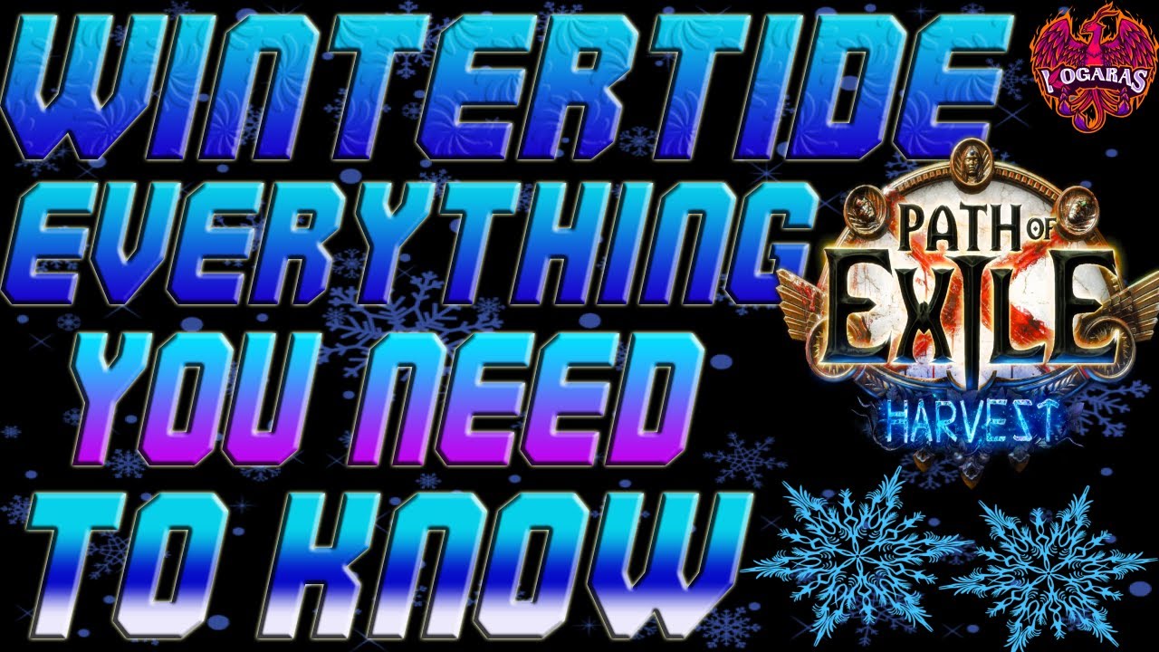 Path of Exile - WINTERTIDE BRAND - Everything you need to know & Build Showcase!