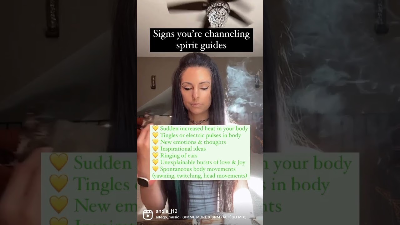 Signs You're Channeling Spirit Guides
