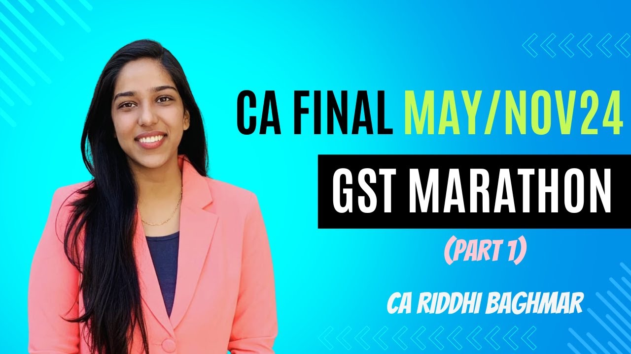 CA/CMA FINAL IDT - Full Syllabus Marathon - Part 1