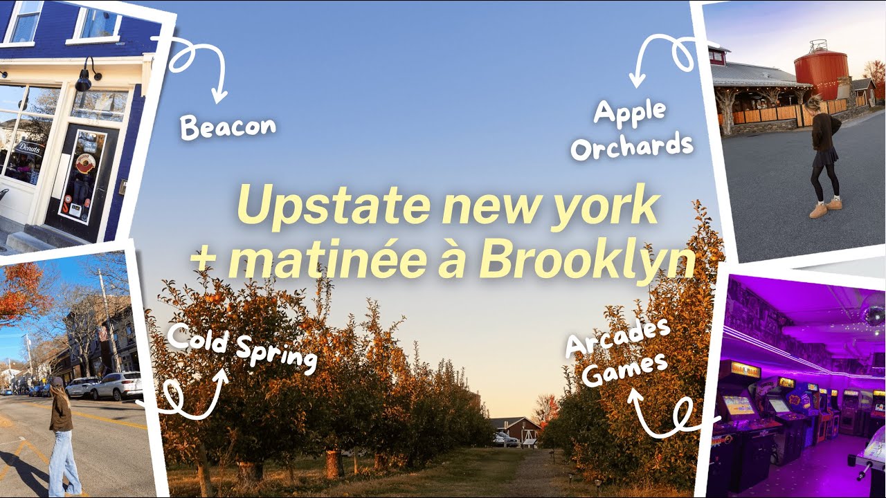 UPSTATE NY VLOG 🍎 Fall day trip to Cold Spring, Beacon, Hudson Valley, Apple orchards & more