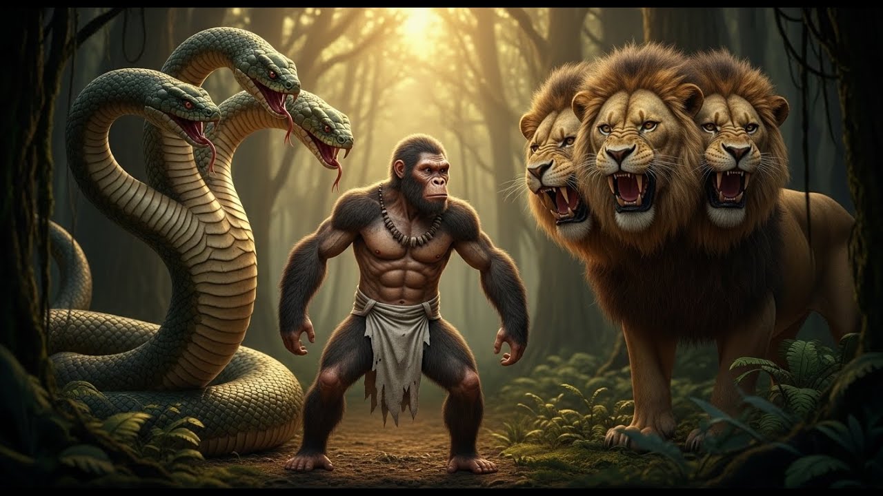 Life Million Years Ago | How Early Humans Survived Prehistoric Giant Predators: Jungle Law