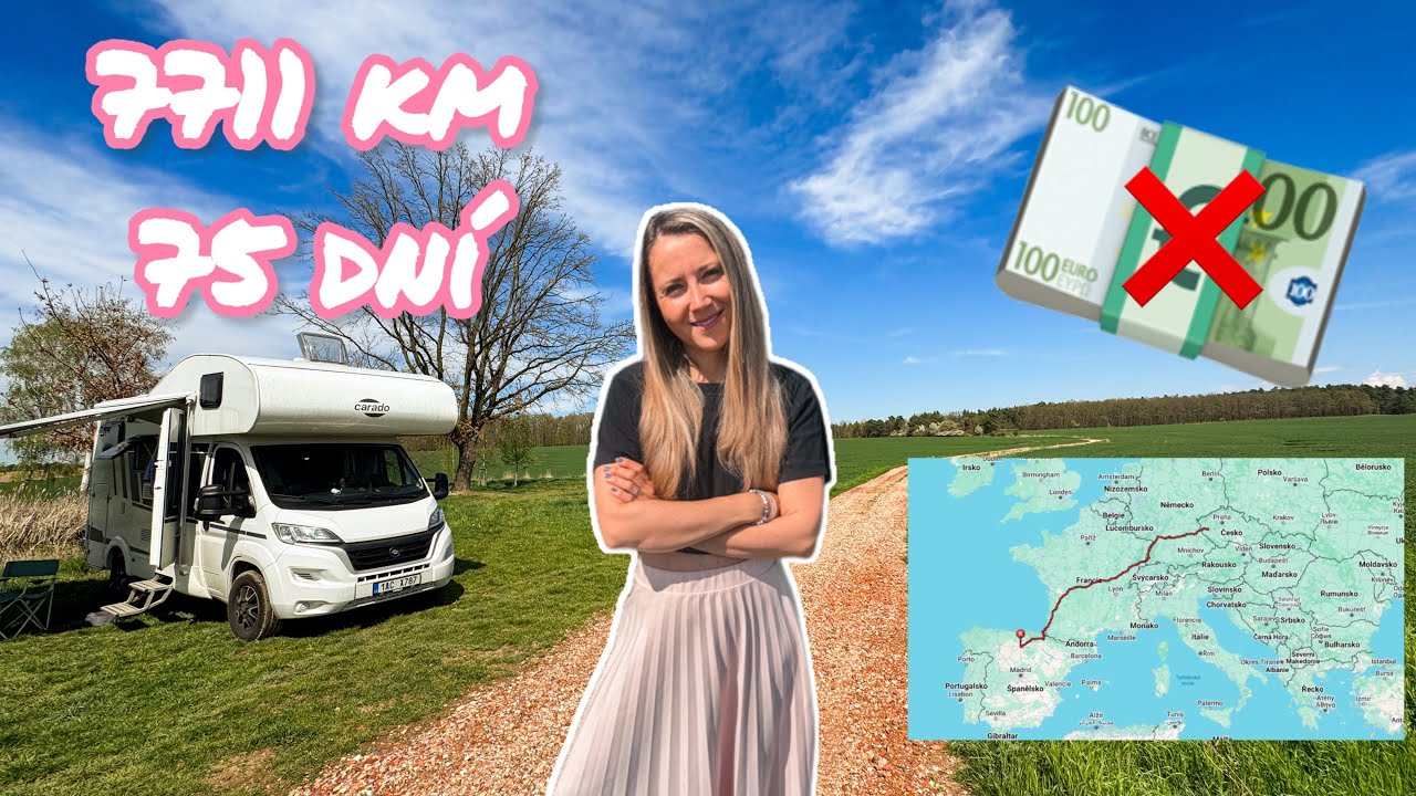 #25 Přišli jsme ve Francii o peníze. 🫠 A naše cesta končí 🇨🇿 7711 km a 75 dní v bydlíku! 🚐 #vlog