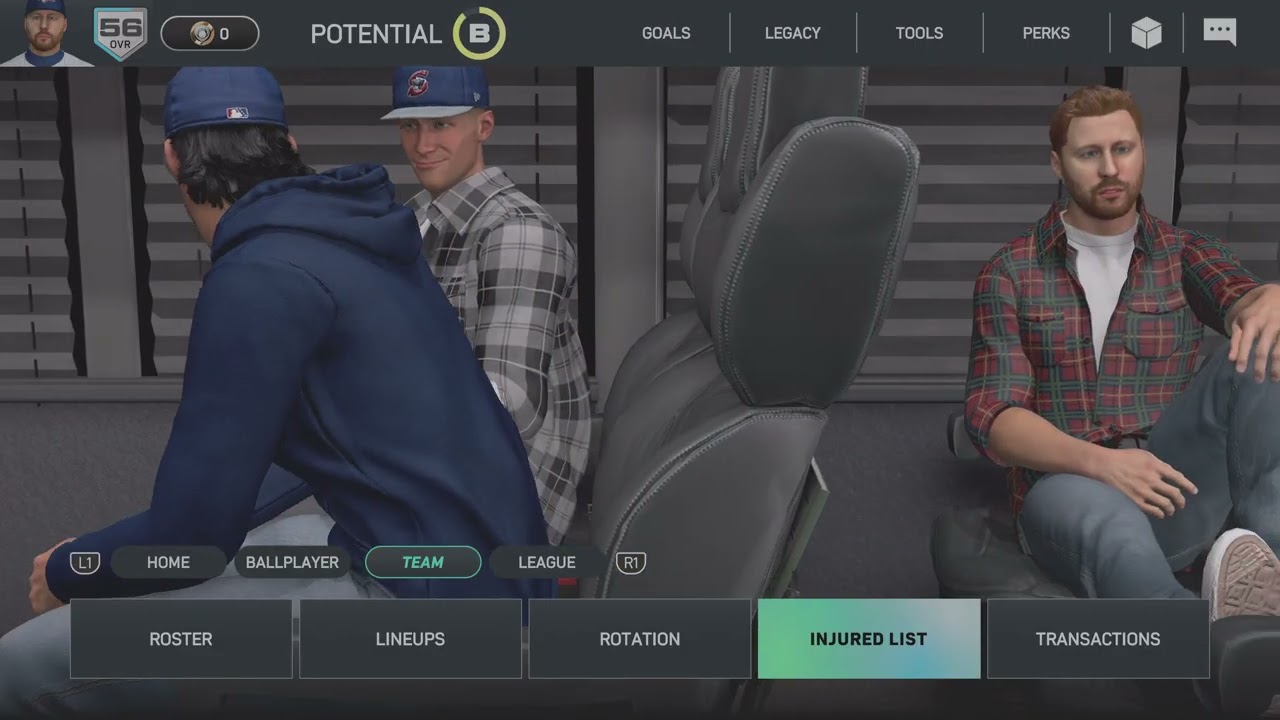 MLB The Show 26: Legends League RTTS First Baseman # 5