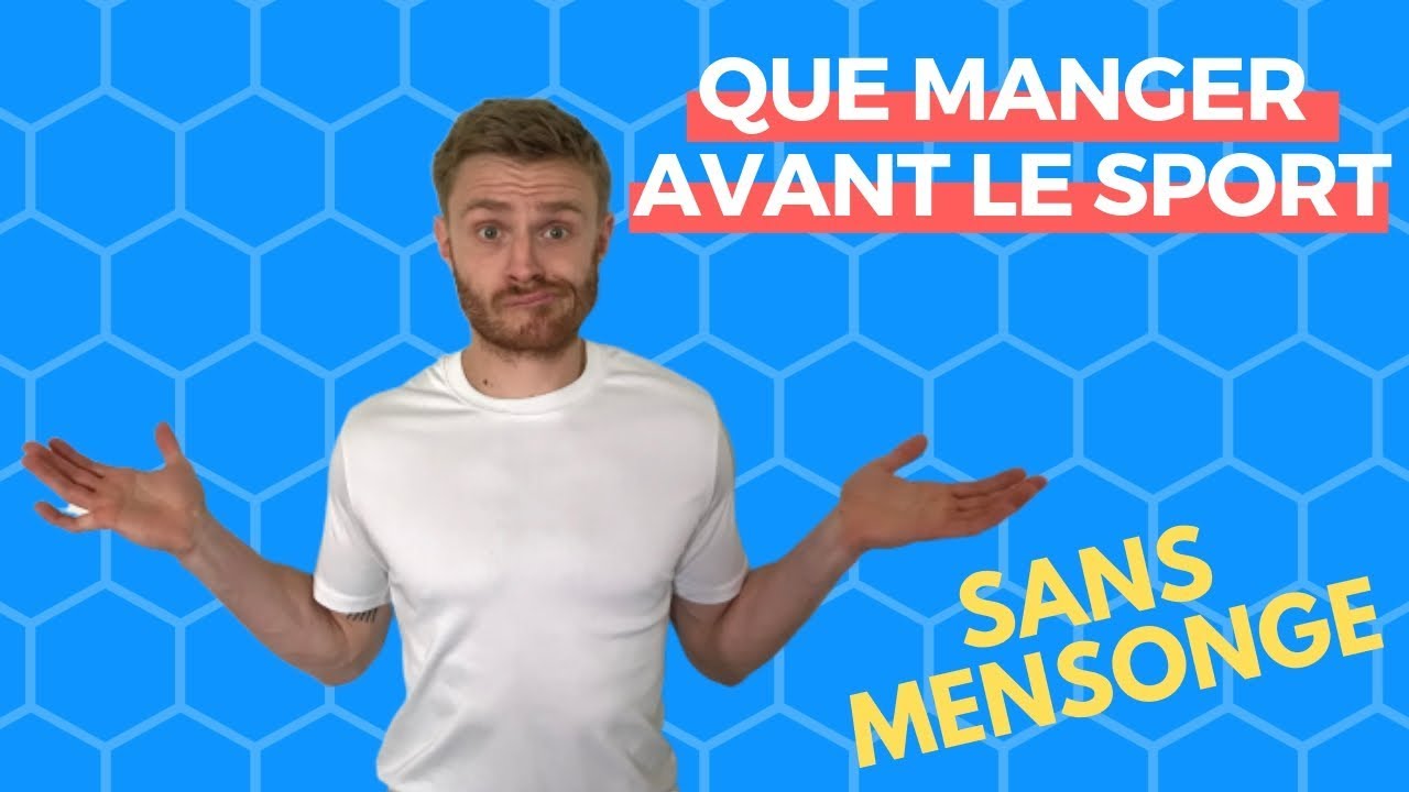 Que Manger Avant Le Sport, l'Entrainement Ou la Musculation ?