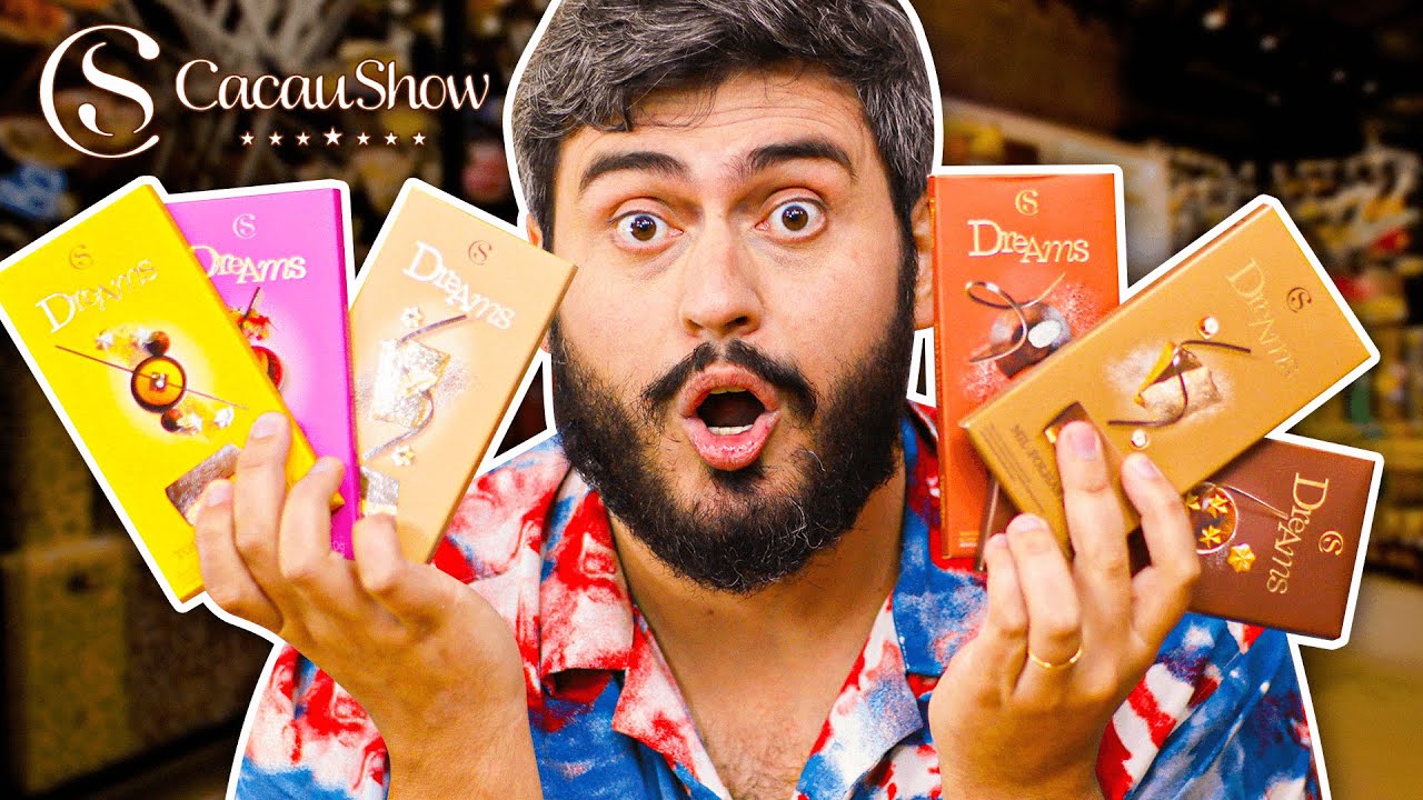 Experimentamos os Novos Chocolates da Cacau Show (Linha Dreams)