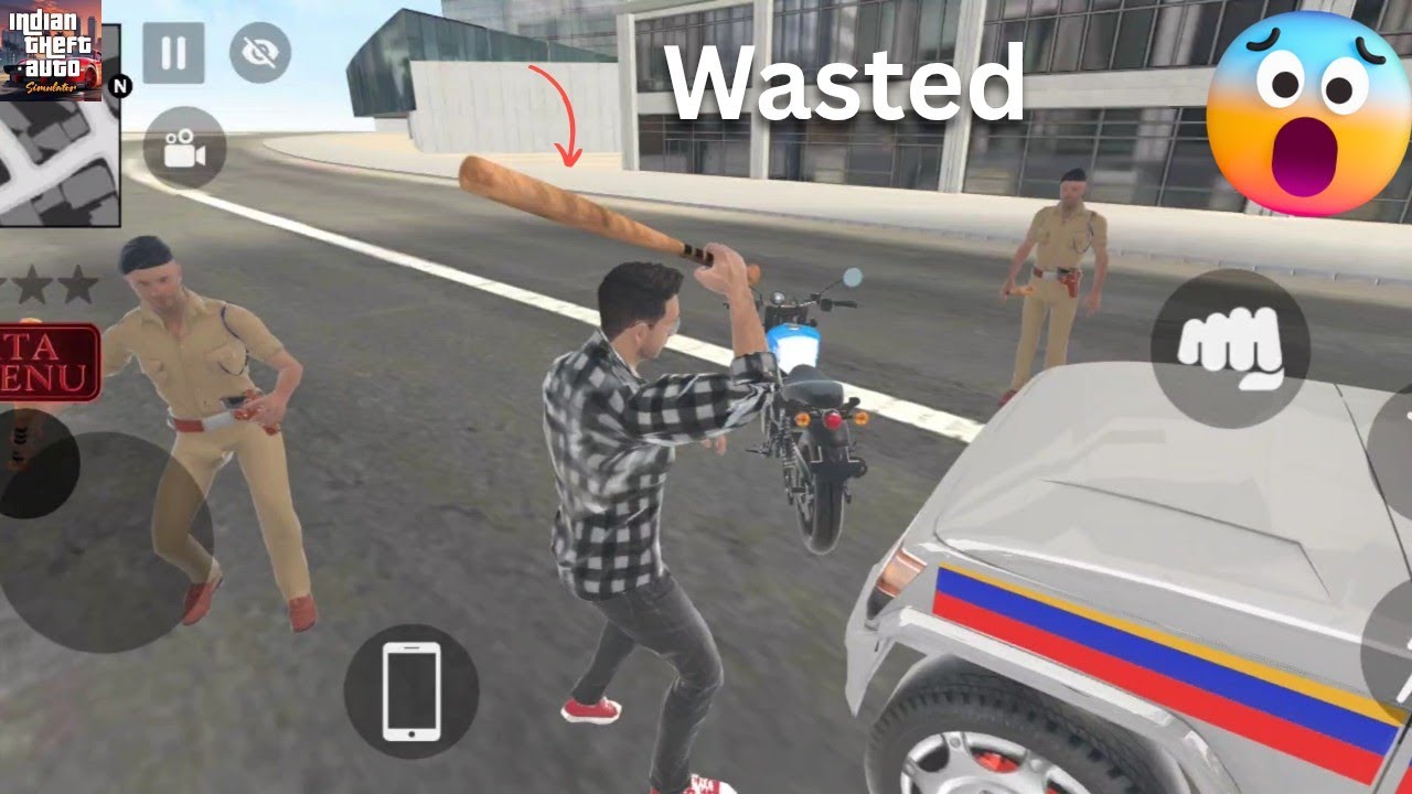 INDIAN THEFT AUTO: TRYING TO POLICE ESCAPE 
