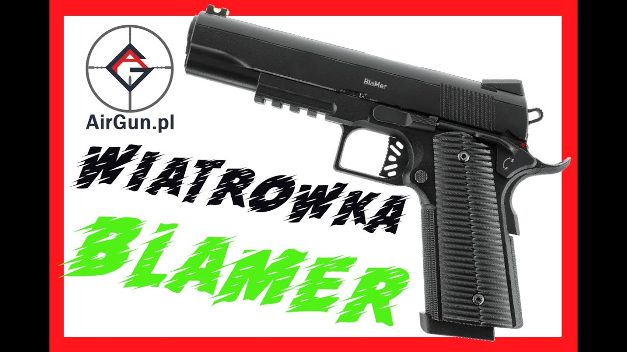 Wiatr&oacute;wka Pistolet Umarex Blamer Co2 BlowBack - ruchomy zamek.