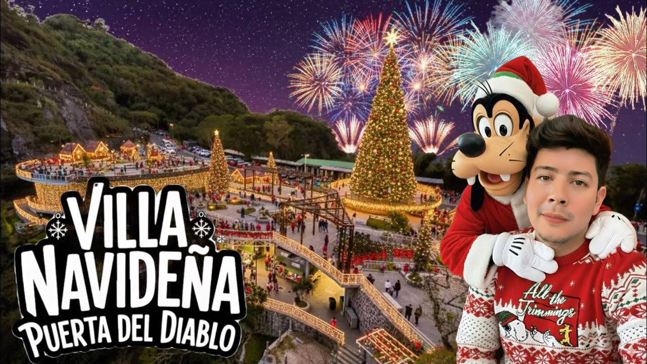 INAUGURACI&Oacute;N VILLA NAVIDE&Ntilde;A PUERTA DEL DIABLO EL SALVADOR 