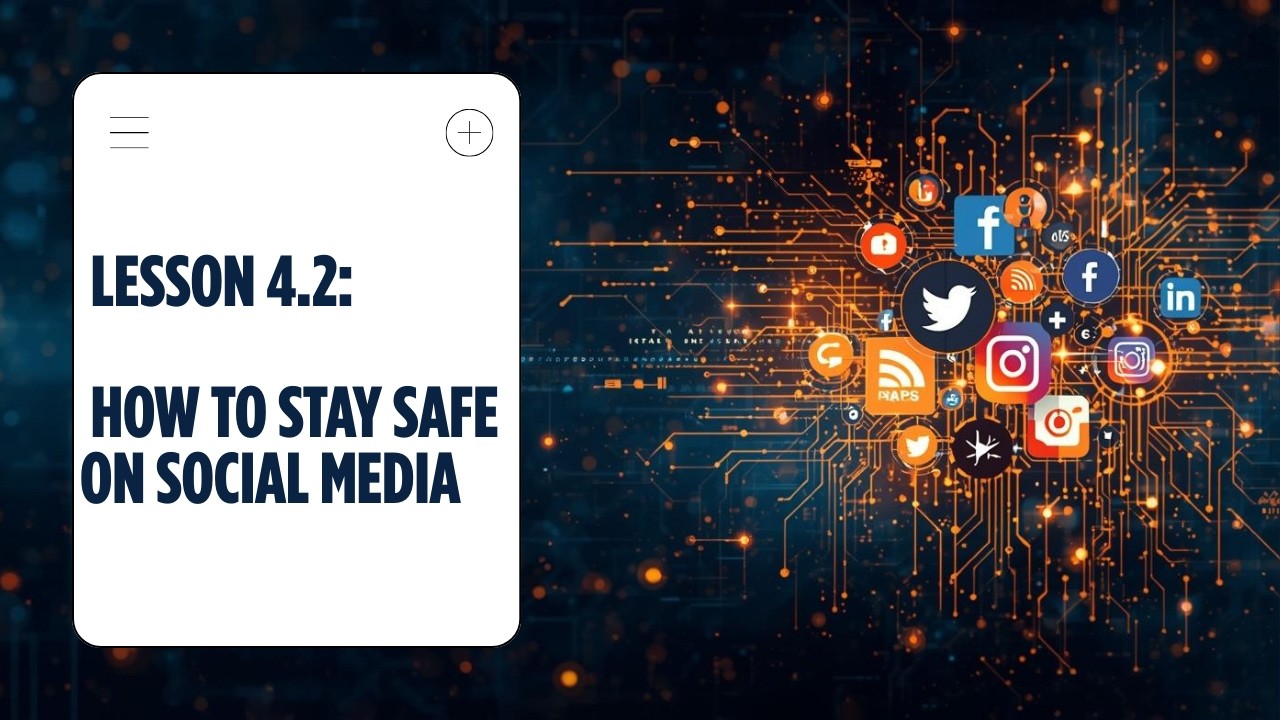 Lesson 4.2 — How to Stay Safe on Social Media
