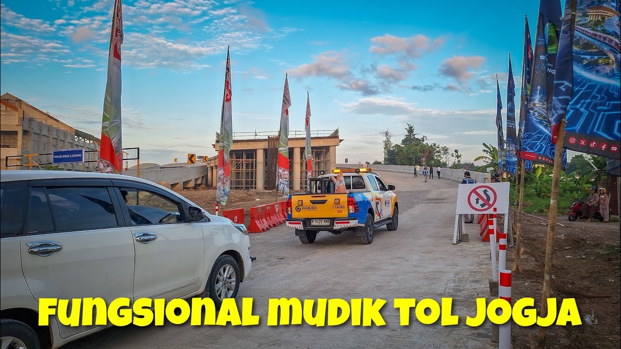 Gerbang Tol Purwomartani Dibuka Untuk Umum ‼️ Jalur Tol Fungsional Jogja-Solo Selama Mudik Lebaran