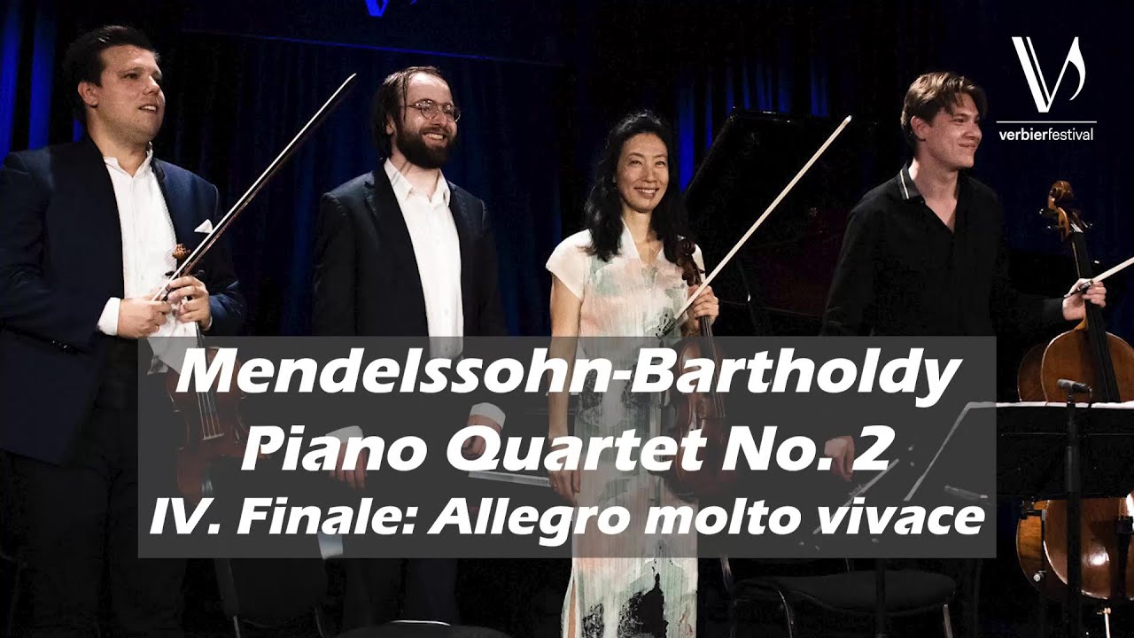 Mendelssohn-Bartholdy, Piano Quartet No. 2: IV. Finale: Allegro molto vivace