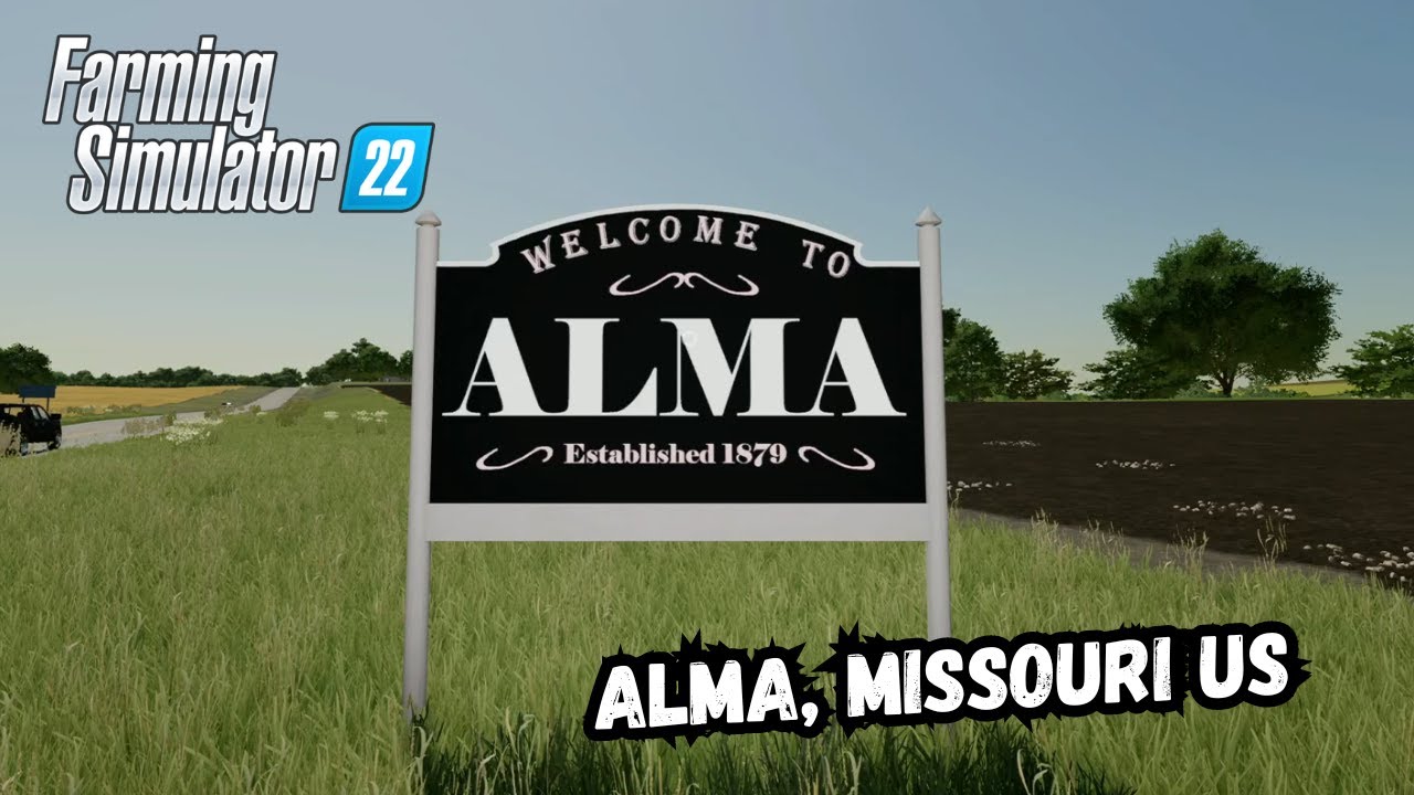 Карта города Алма, штат Миссури, США &mdash; Farming Simulator 22 для XBOX